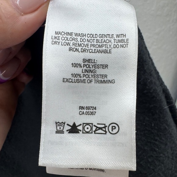 Columbia Fleece Vest Mens XXL Black Full Zip Pockets Outdoor Casual - Picture 8 of 9